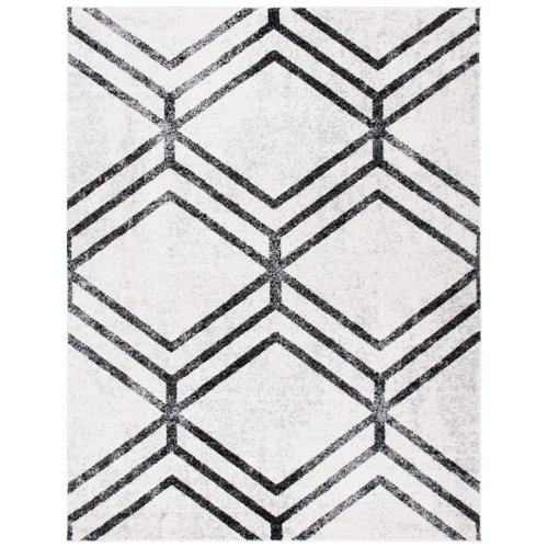 Foundstone™ Mac Performance Ivory/Charcoal Rug & Reviews Wayfair